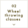 Wheel throwing classes
